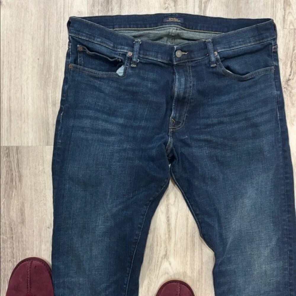 Polo Ralph Lauren Men's Deep Indigo skinny jeans size 36 x 34